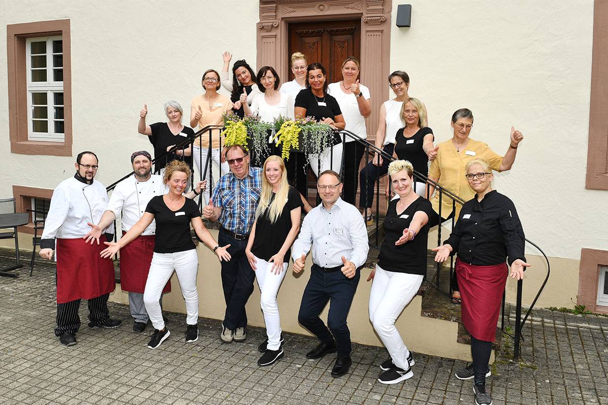 Ansicht vom Team im Bildungshaus Neckarelz