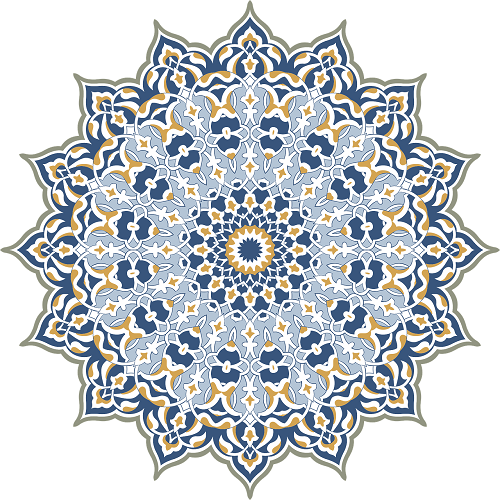 Ansicht von einem Mandala
